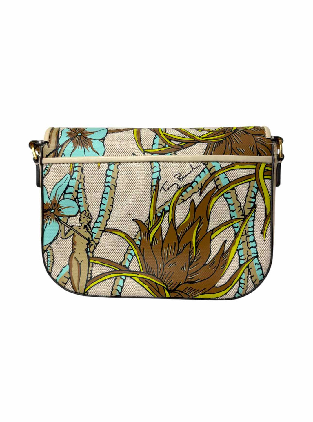 Tory Burch Emerson Printed Canvas & Leather Purse