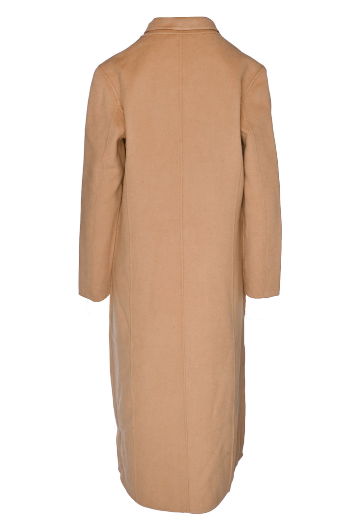 maje Size 40 Galaxie Wool-Blend Coat
