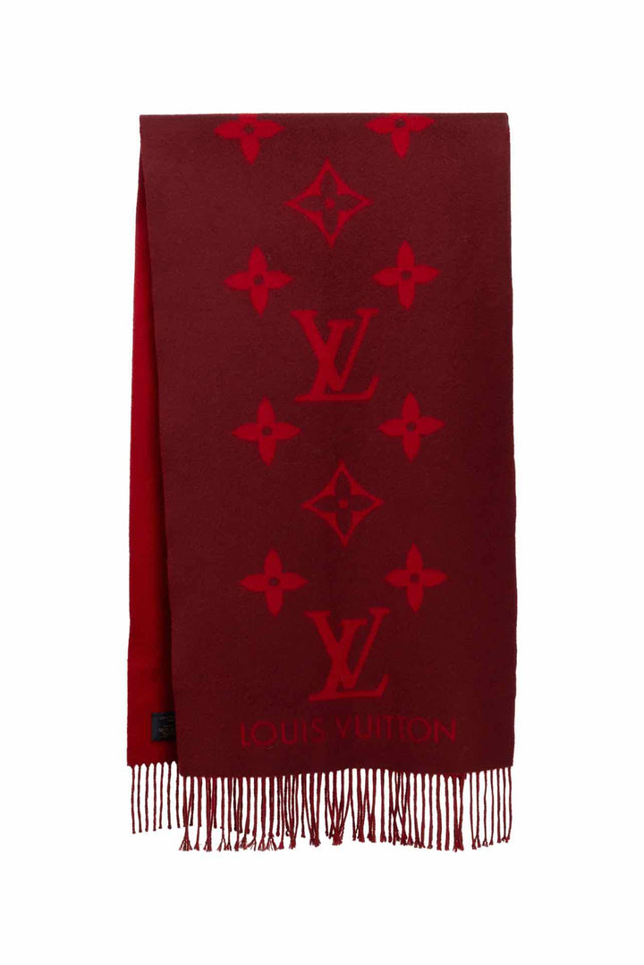 Louis Vuitton Cashmere Monogram Reykjavik Scarf