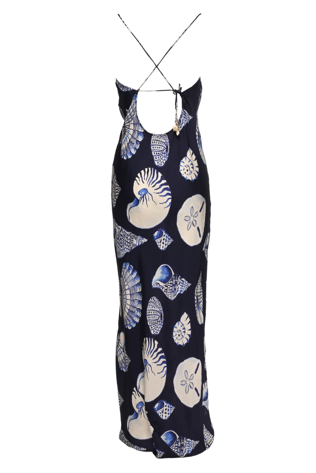 Carolina K Size L Seashell Maxi Dress