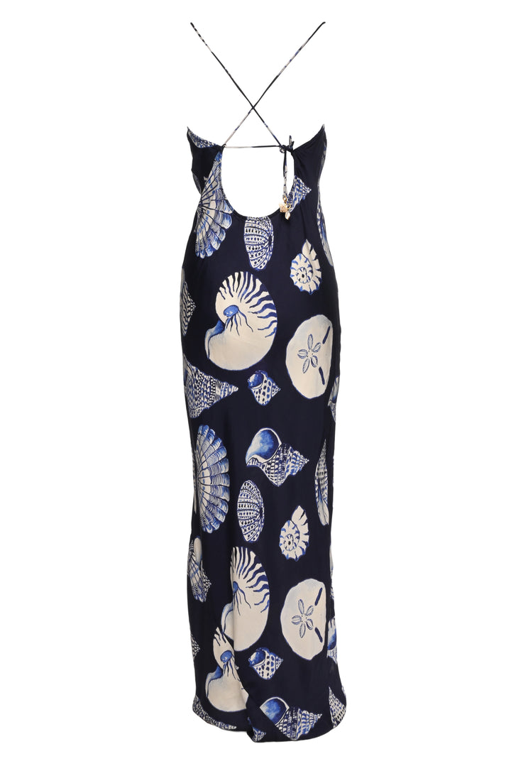 Carolina K Size L Seashell Maxi Dress