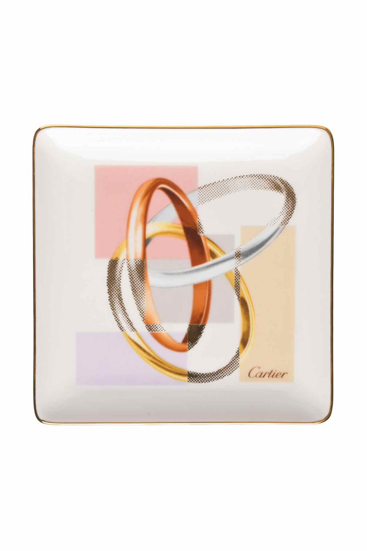 Cartier Porcelain Ring Jewelry Plate