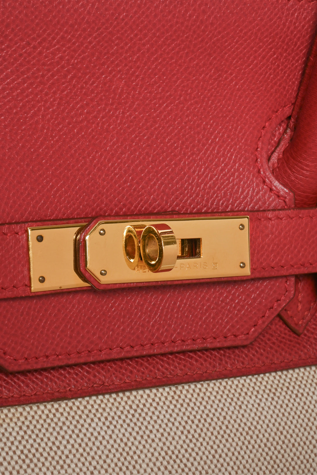 Hermes 2000 Birkin 35 in Toile