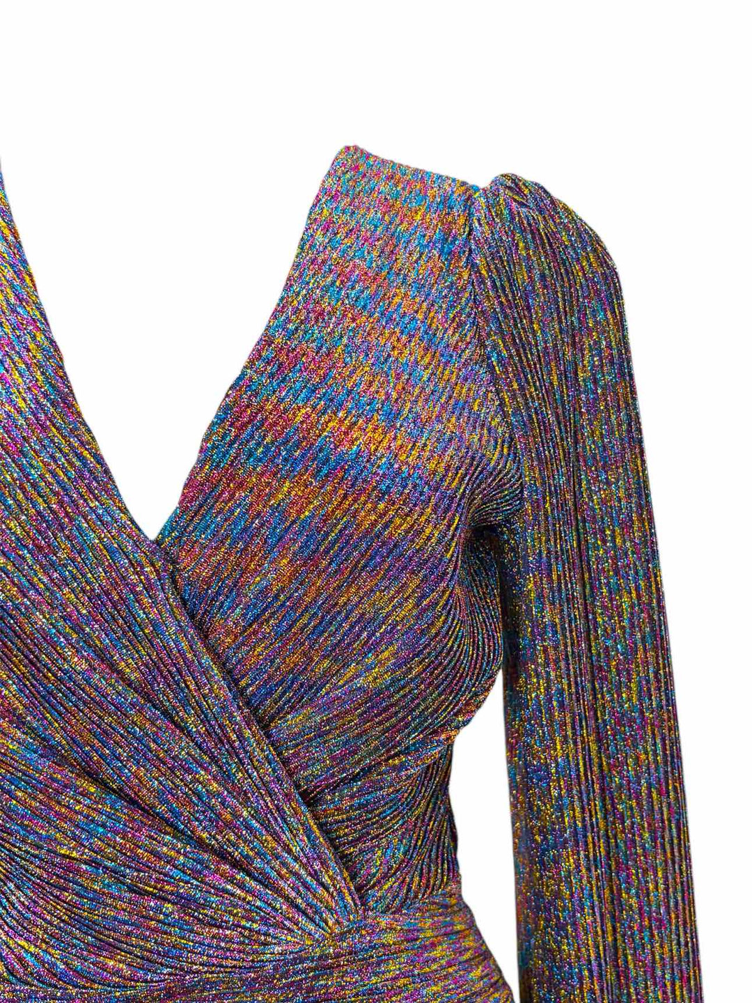 Ronny Kobo Size M Metallic Dress