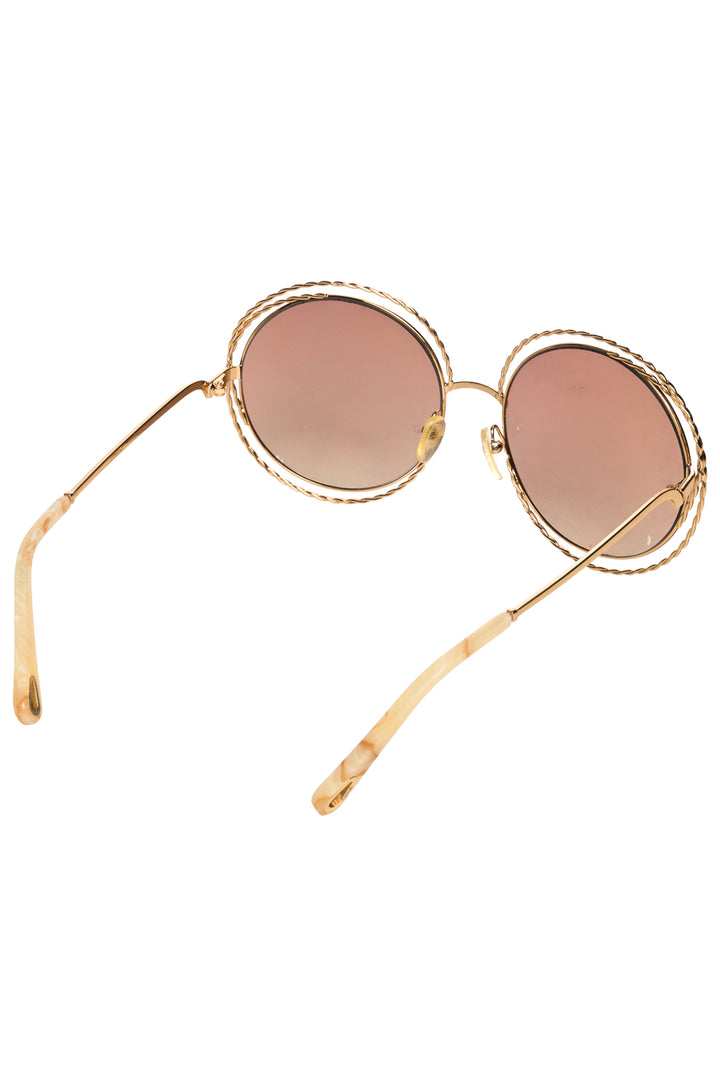 Chloe Carolina Round Sunglasses