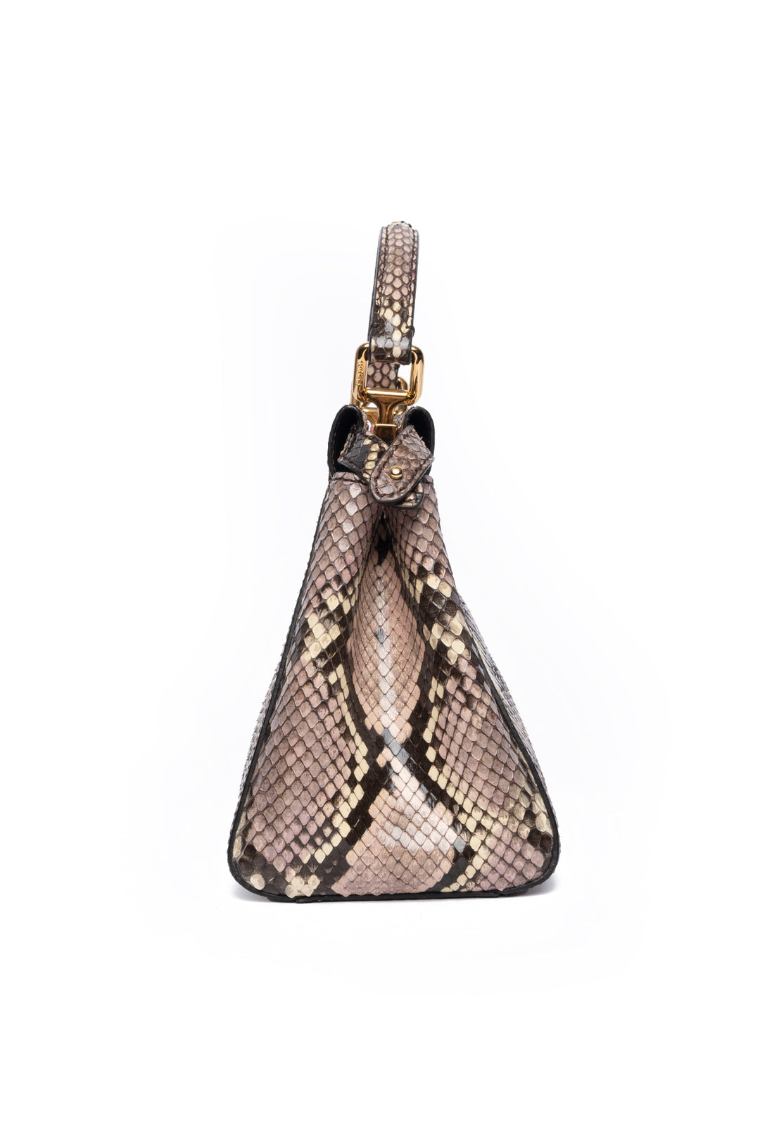 Fendi Python Mini Peekaboo Bag