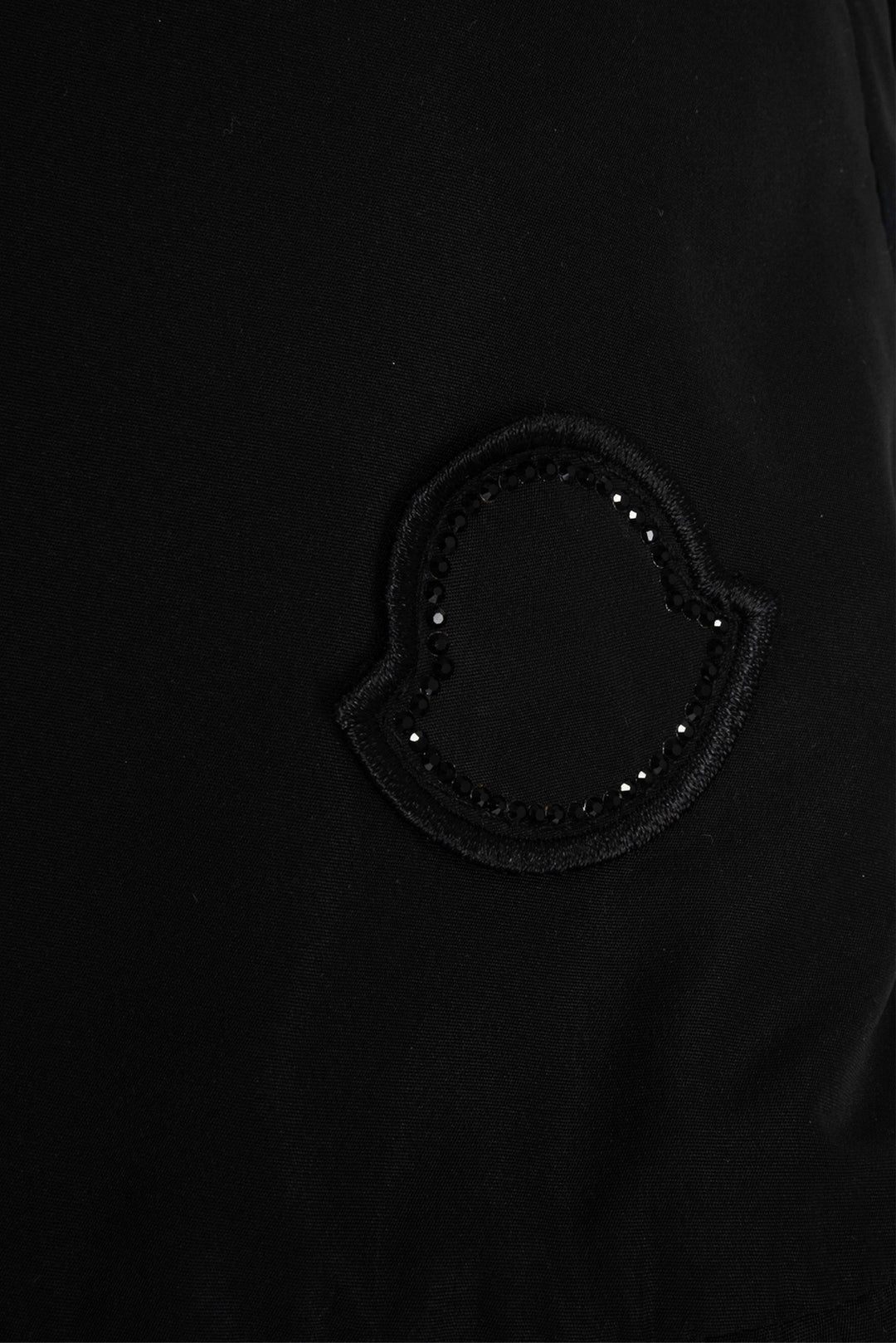 Moncler Size 40 Nylon Peplum Mini Skirt