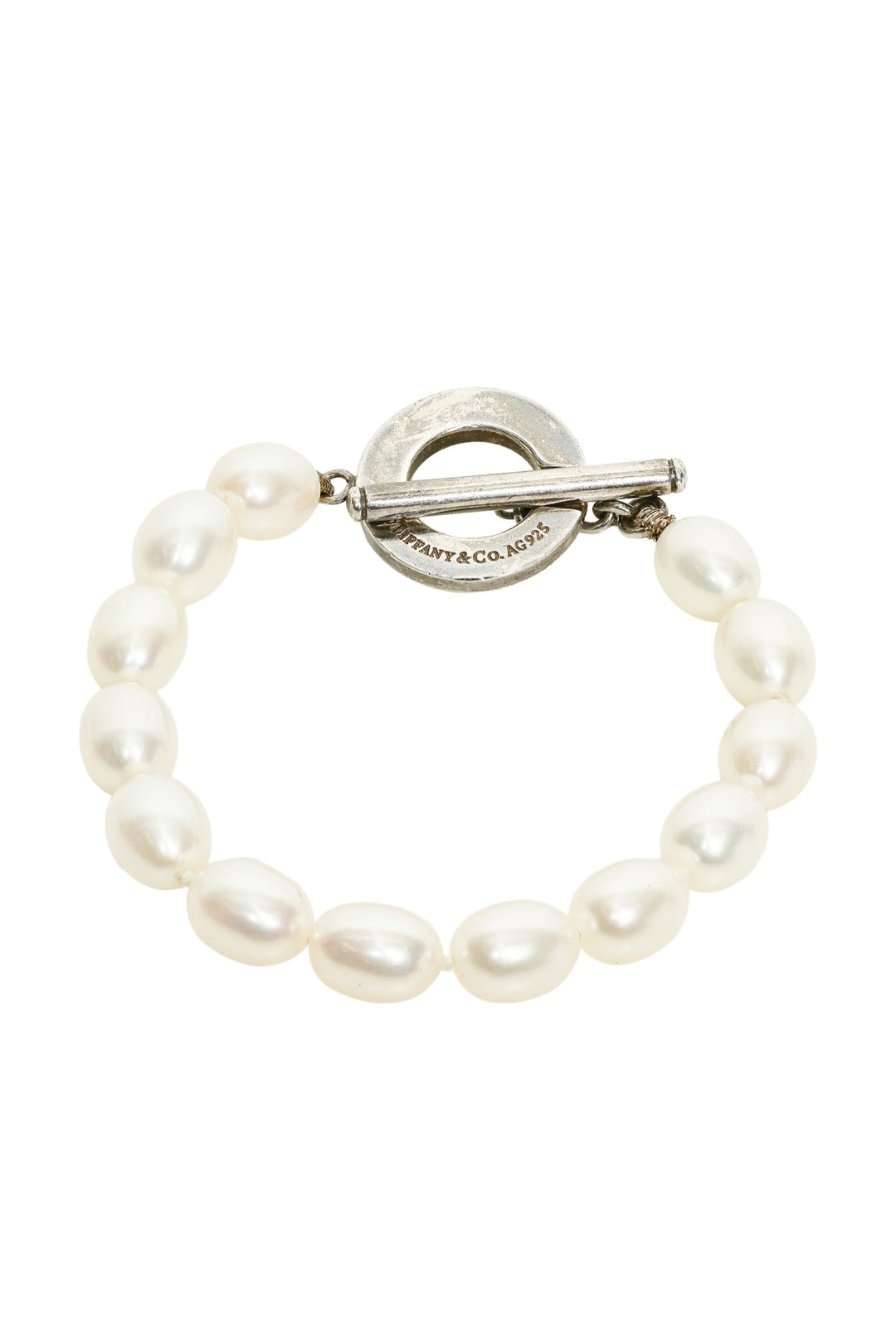 Tiffany & Co Freshwater Pearl Toggle Bracelet