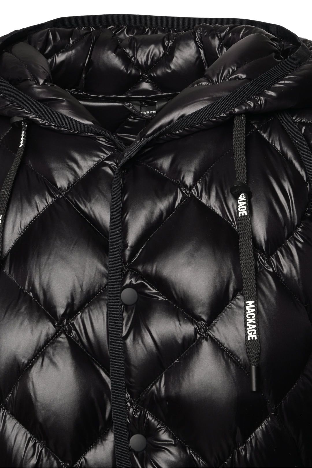 Mackage Size OS Micah Ultralight Down Hooded Cape