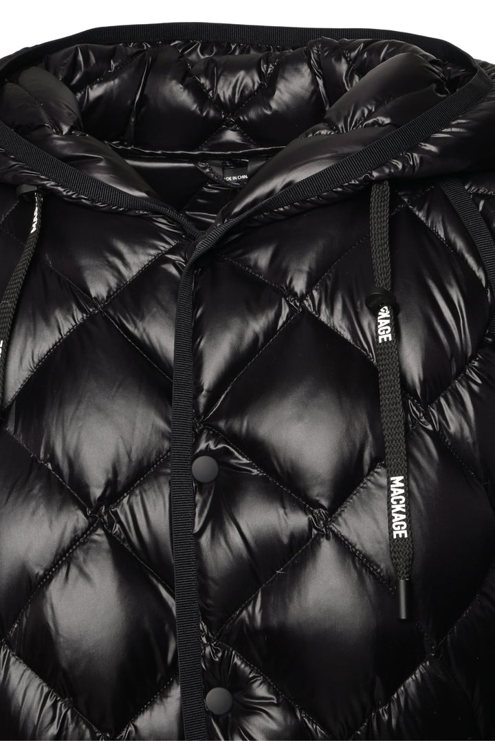 Mackage Size OS Micah Ultralight Down Hooded Cape