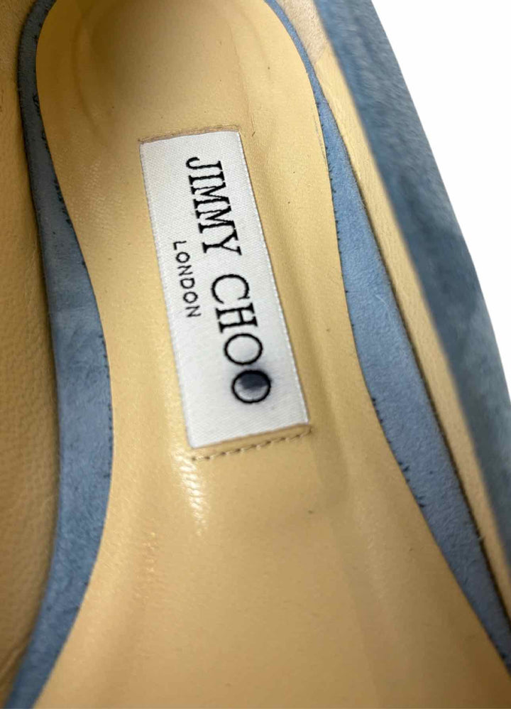 Jimmy Choo Size 40 Suede Ballet Flats