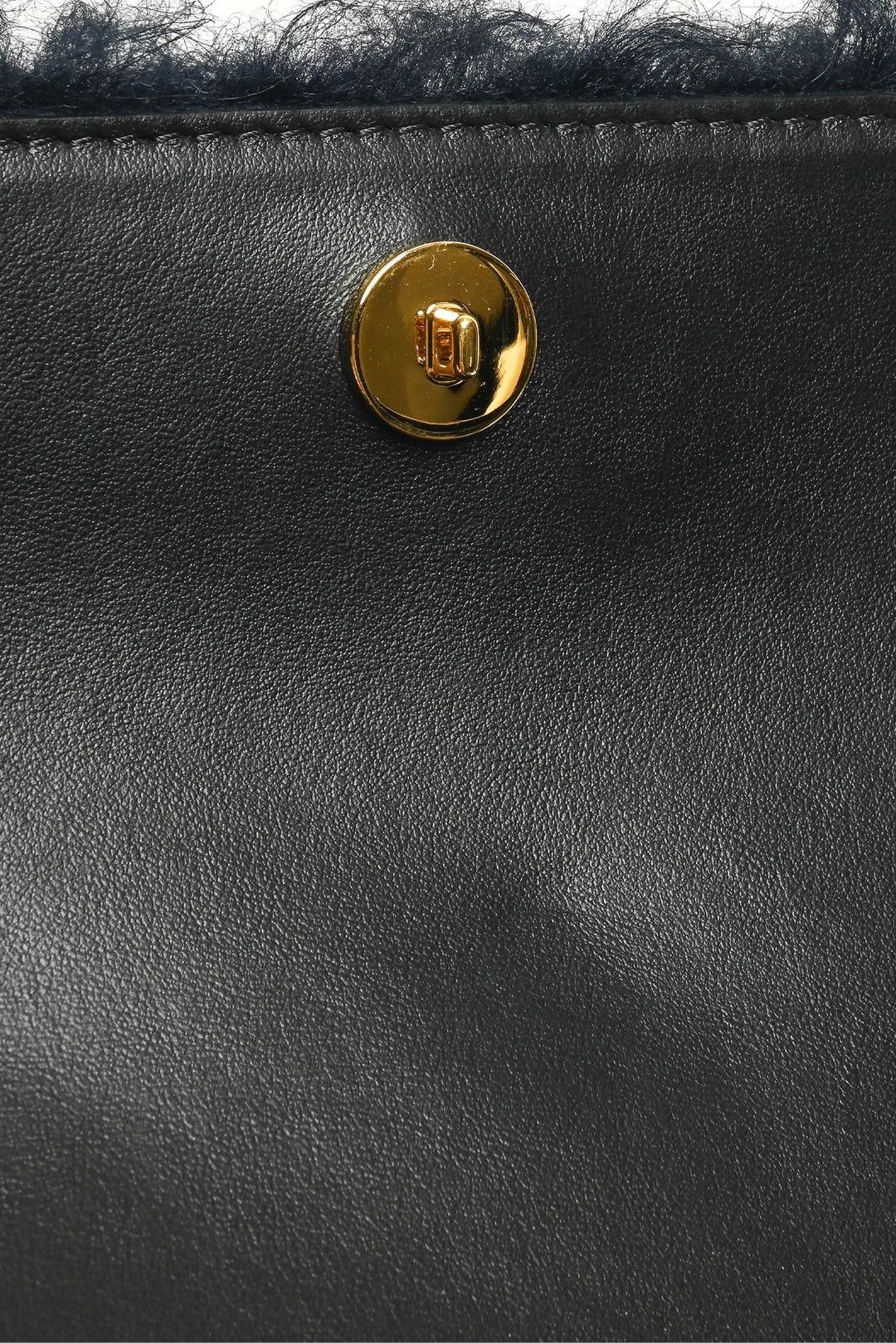 Marni Trunk Mini Shearling Crossbody