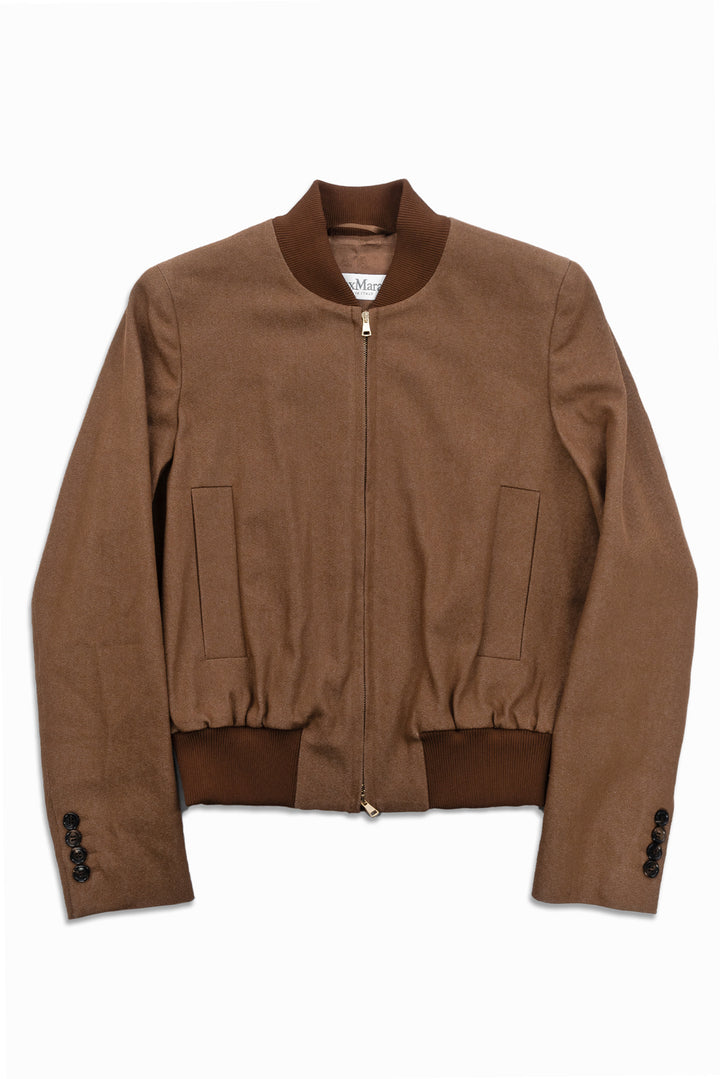 Max Mara Size 4 Bomber Jacket