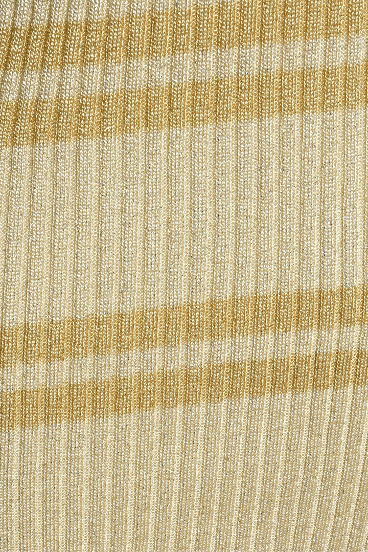 Gucci Size M Vintage 2006 Metallic Striped Sweater