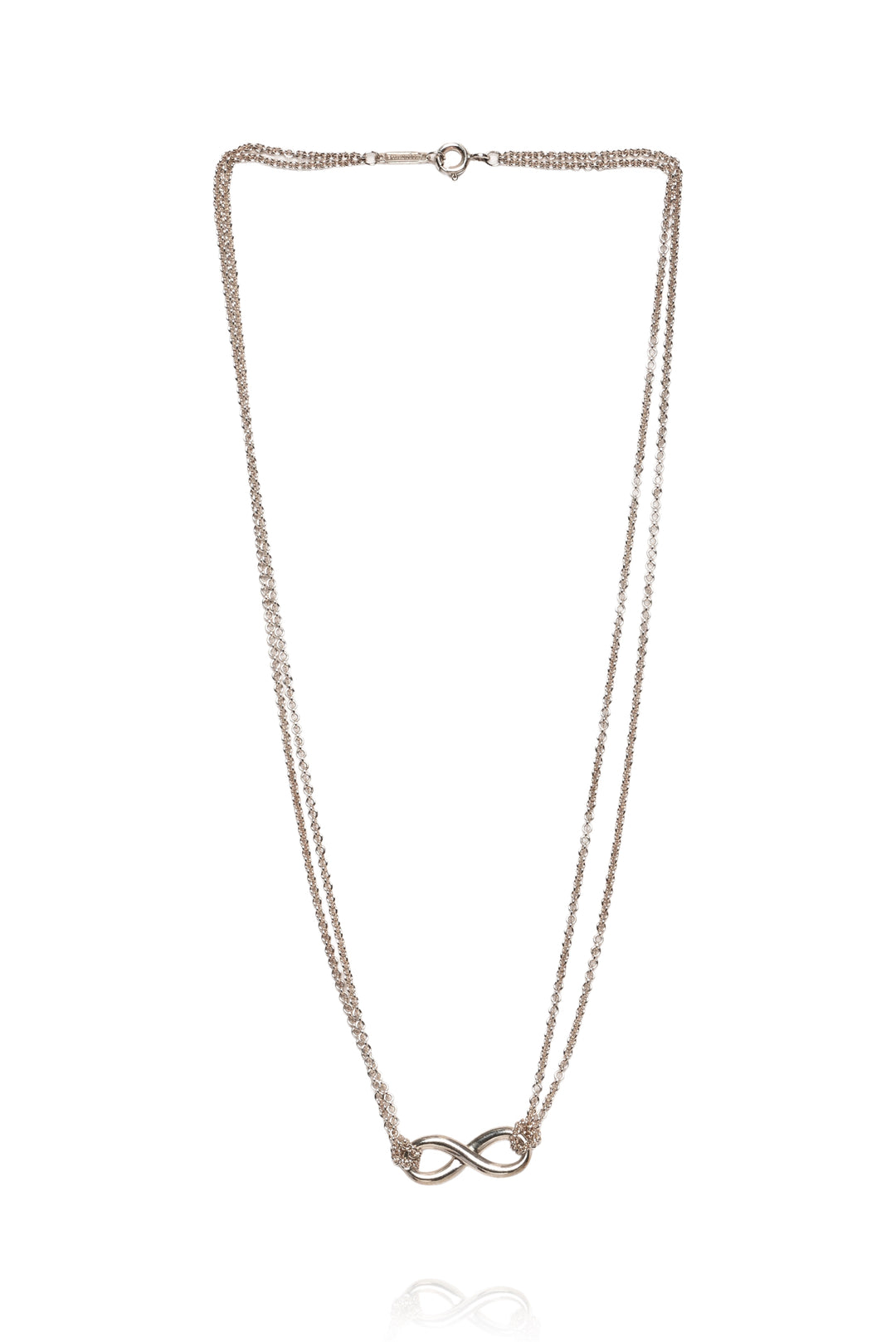Tiffany & Co Infinity Double Chain Necklace