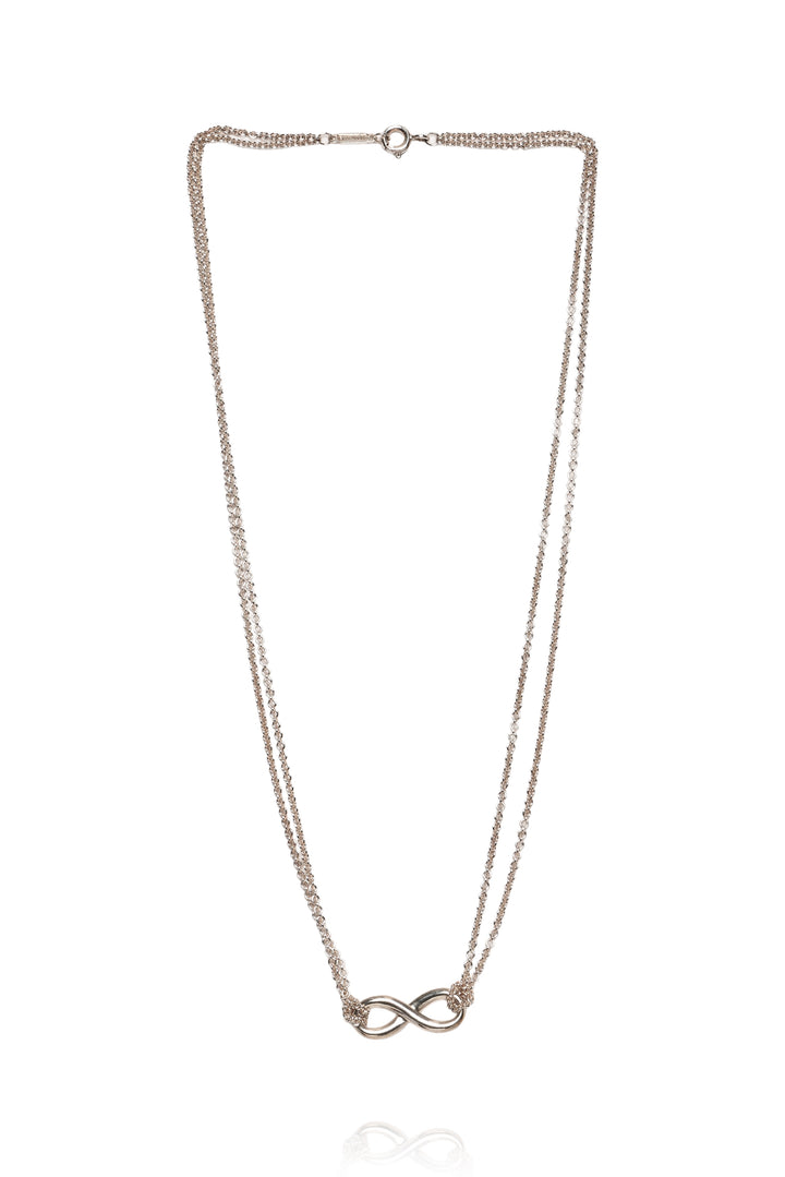 Tiffany & Co Infinity Double Chain Necklace