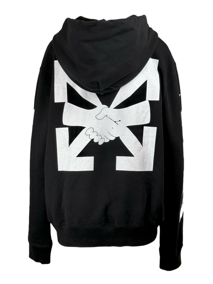 OFF-WHITE  Size XL Men's Diag Agreement Slim Zip Hoodie