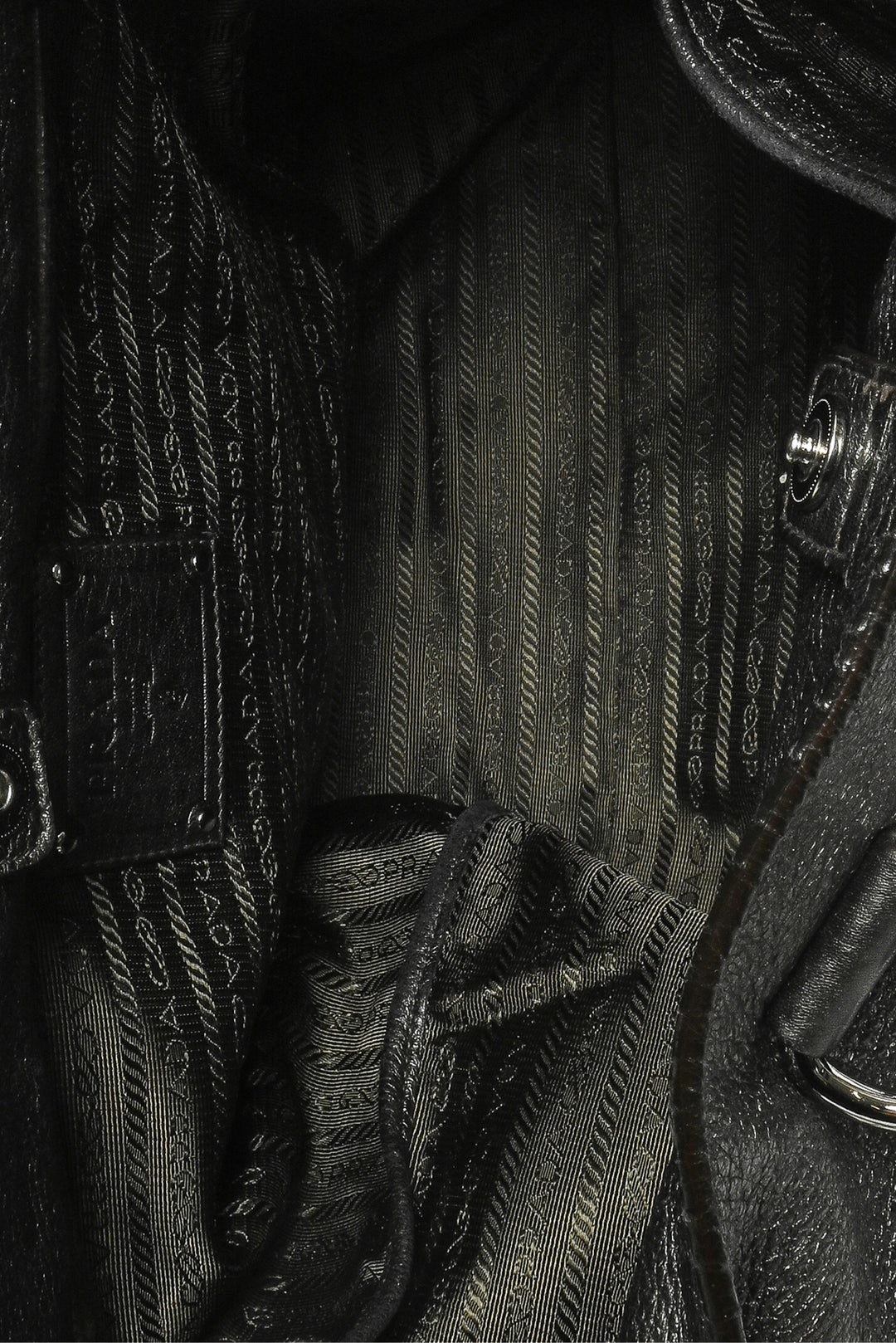 Prada Vitello Daino Shopping Tote