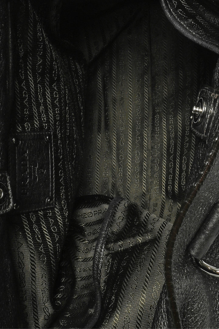 Prada Vitello Daino Shopping Tote