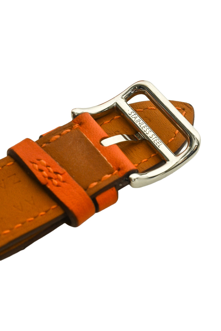 Hermes 41MM Silver Stainless Steel Series 7 Apple Watch