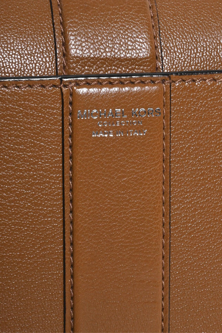 Michael Kors Collection Leather Crawford Shoulder Bag