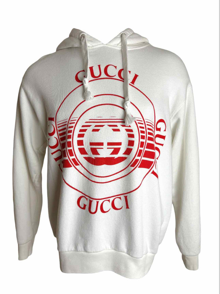 Gucci Size M Men's  Logo Graphic Hoodie