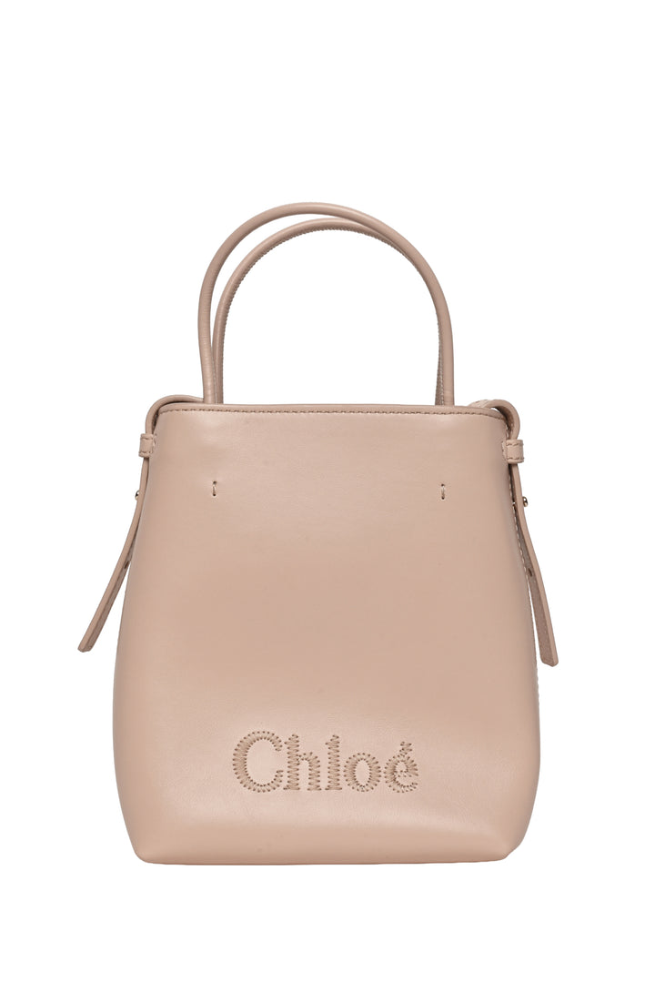 Chloe Micro Sense Tote Crossbody
