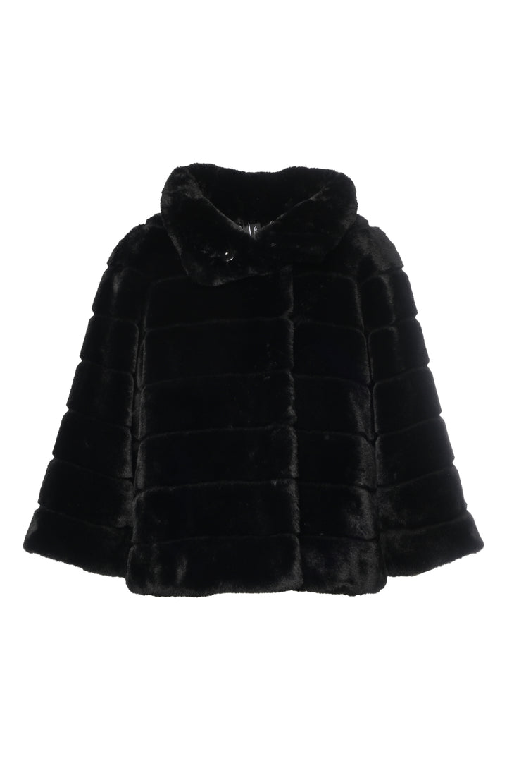 Marccain Size 1 Faux Fur Jacket