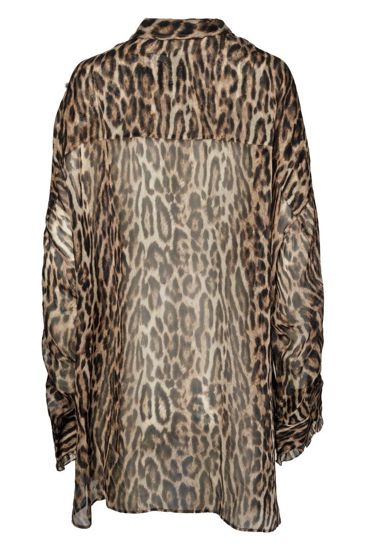 R13 Size M Drop Neck Tuxedo Shirt