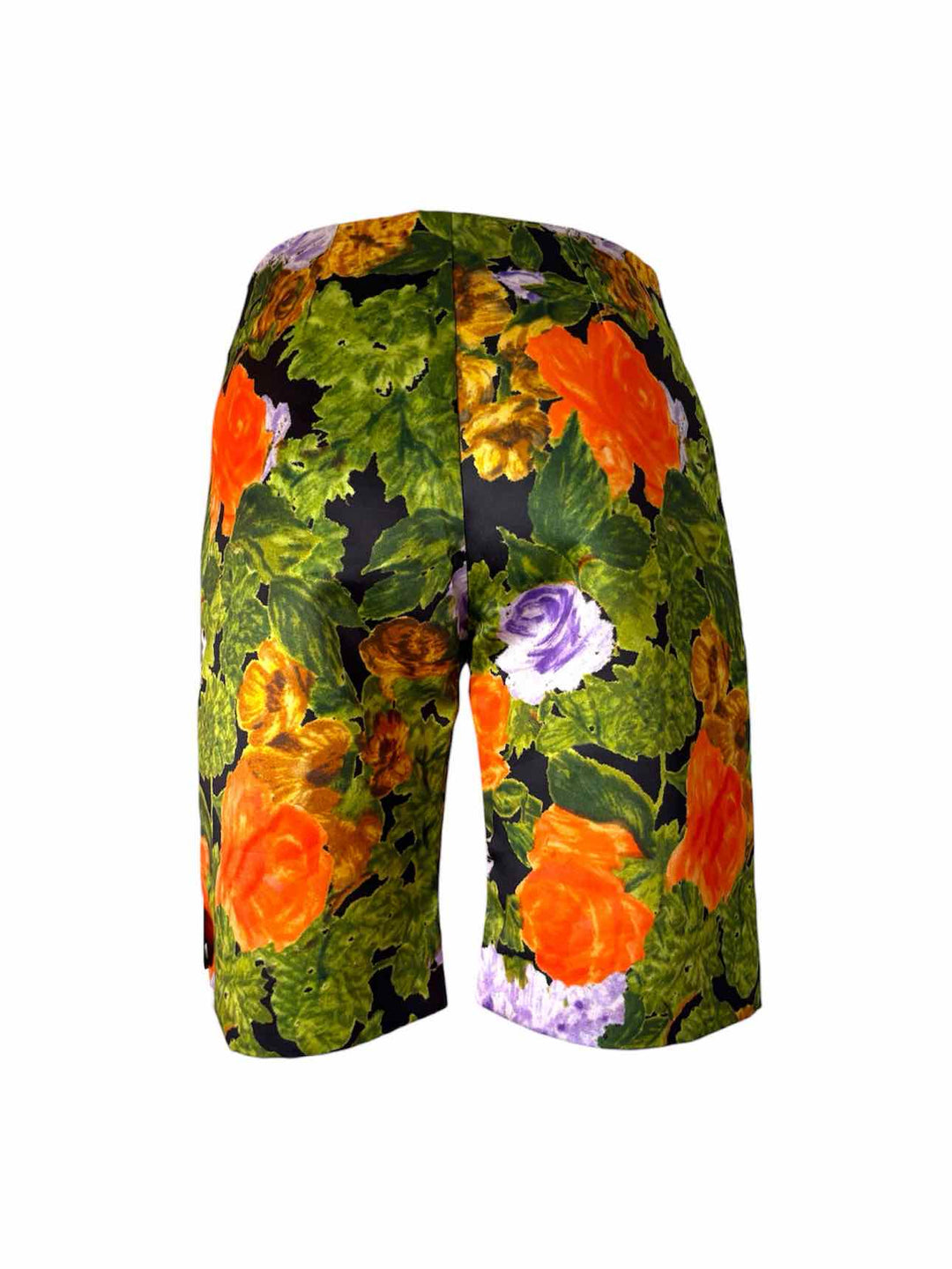 Richard Quinn  Size 10 Floral Poly Bermuda Shorts