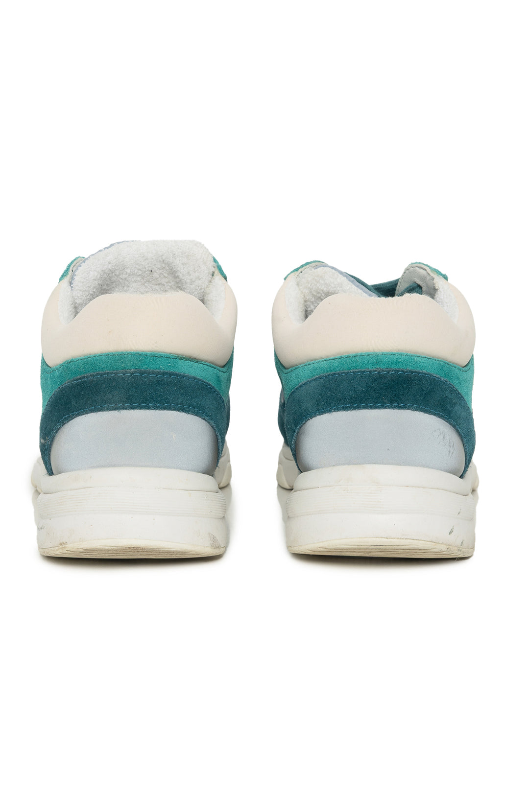 Chanel Size 36 Fabric & Suede CC Logo Sneaker