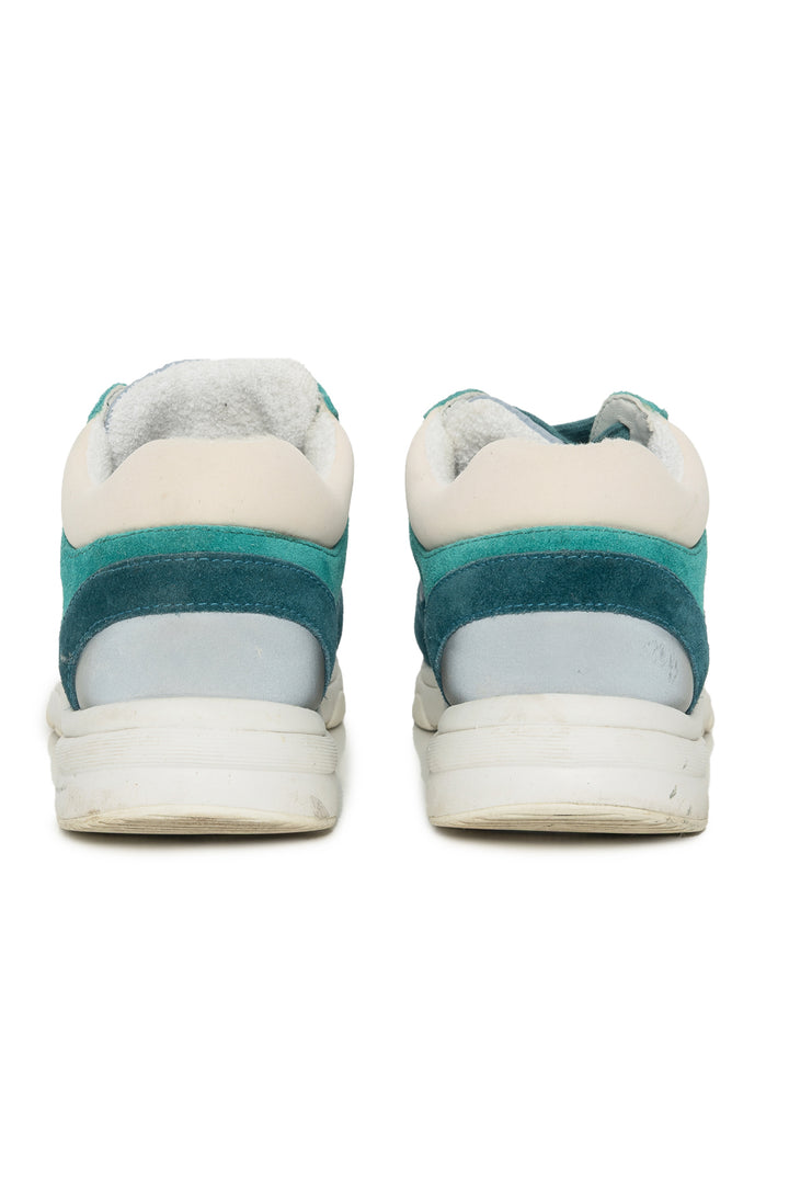 Chanel Size 36 Fabric & Suede CC Logo Sneaker