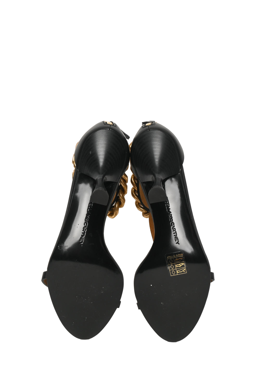 Stella Mccartney Size 38 Falabella Chain Sandal Pumps