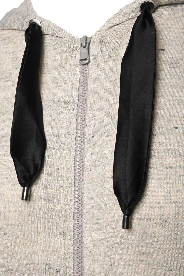 Brunello Cucinelli Size XS Sleeveless Zip Up Hooded Vest