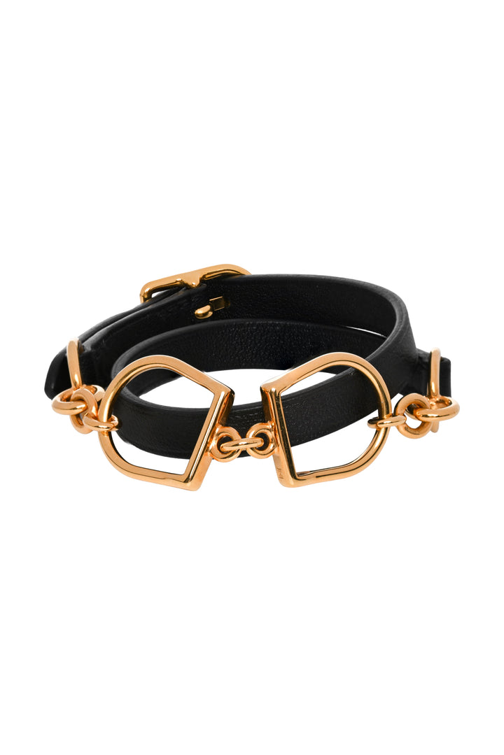 Hermes Etrier Double Tour Bracelet