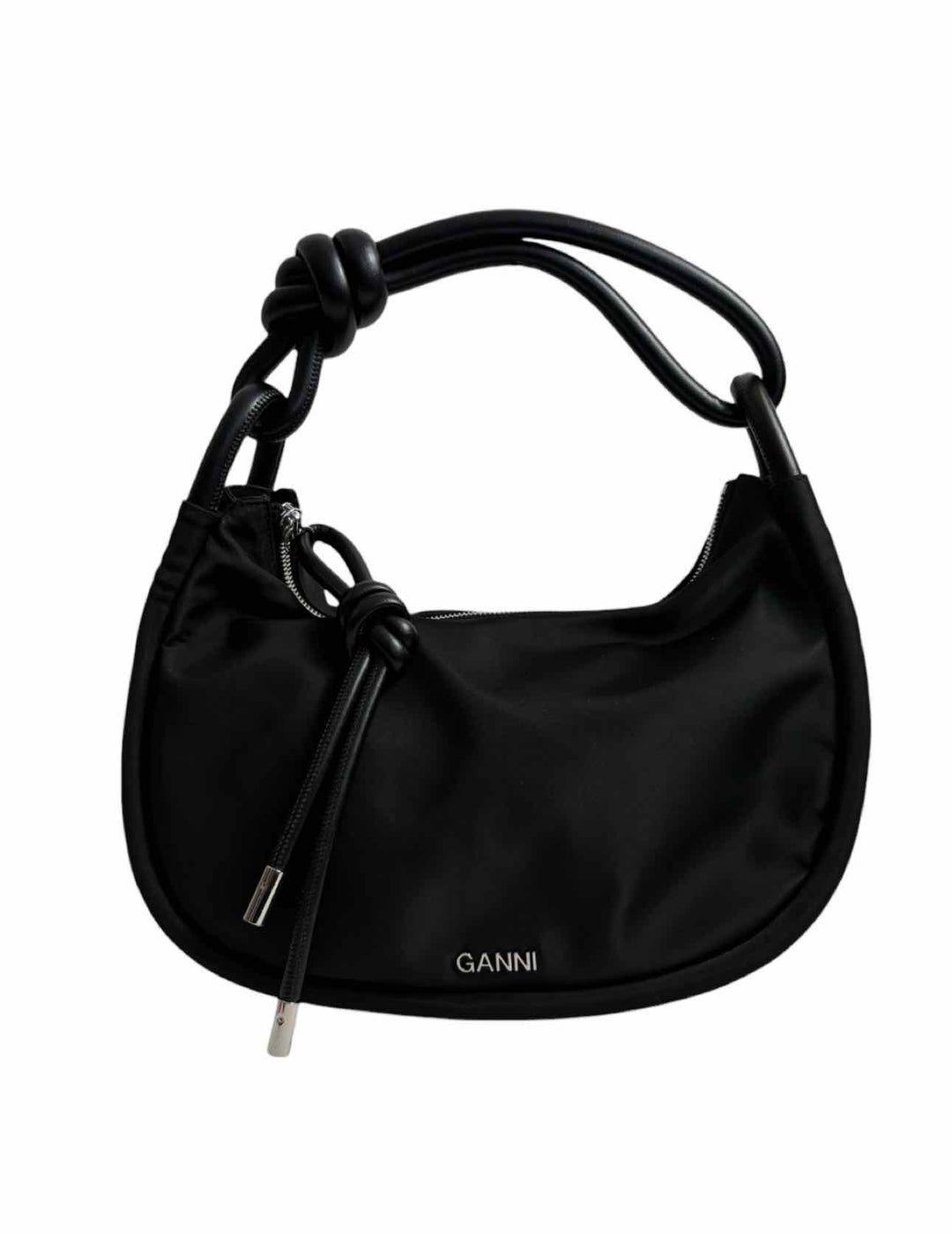 Ganni Knot Baguette Purse