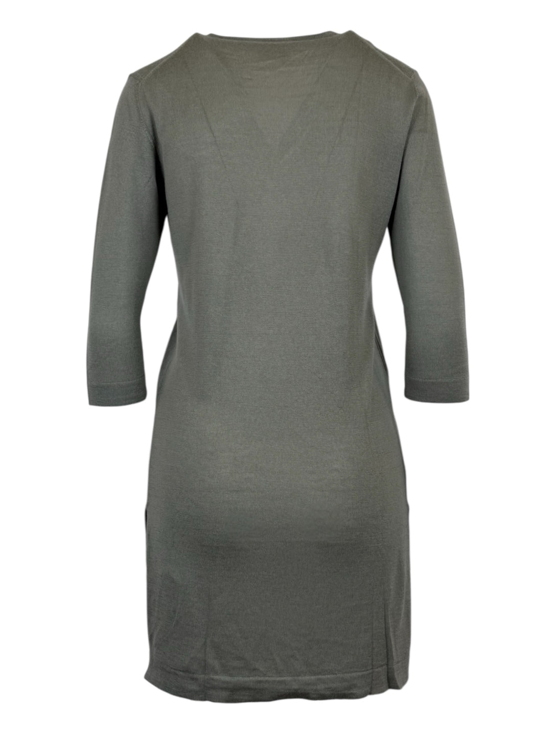 Hermes Size 36 Vintage Thin Cashmere Blend Long V Neck Sweater