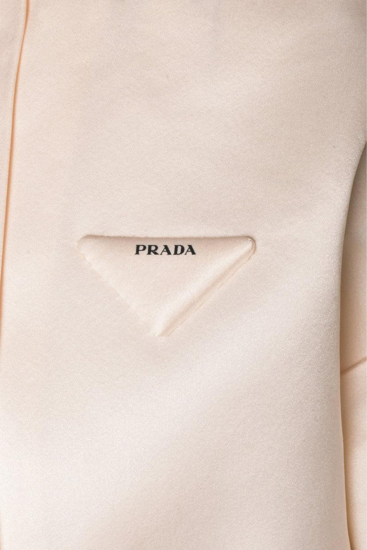Prada Size 36 2022 Double Satin Cropped Jacket