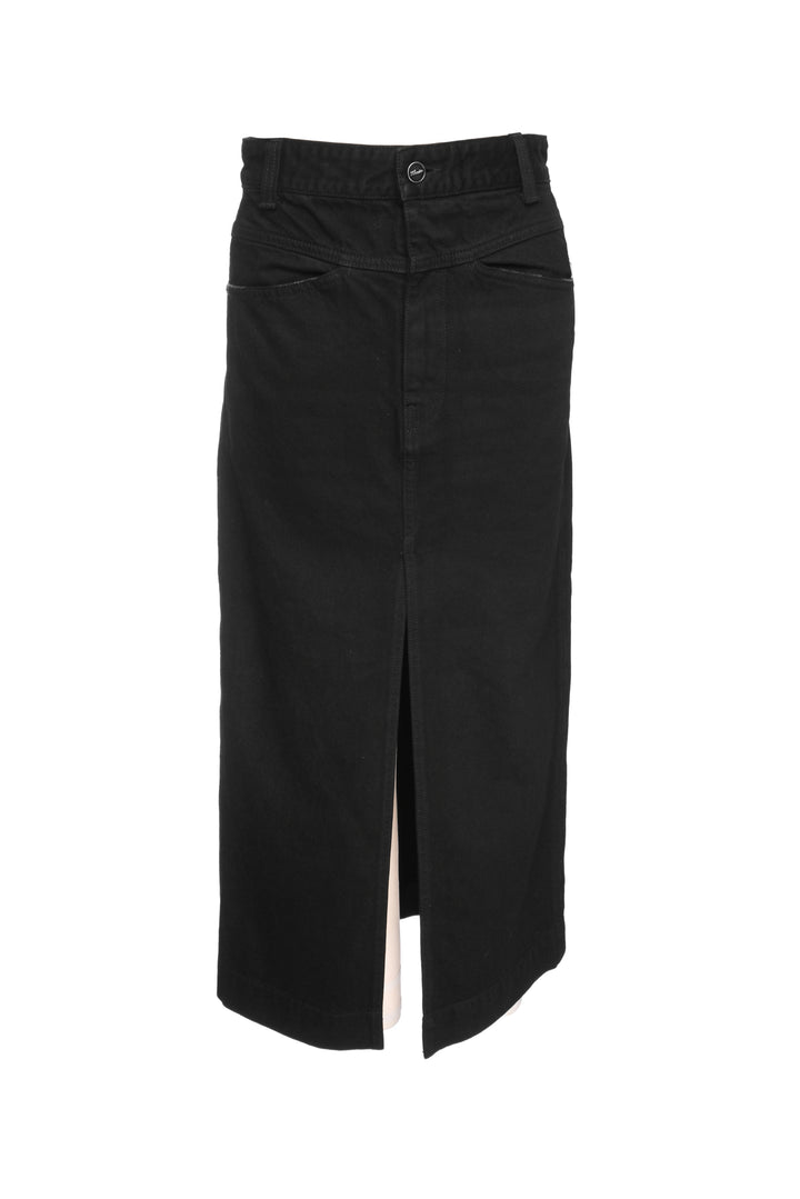 Khaite Size 25 Neer Denim Maxi Skirt