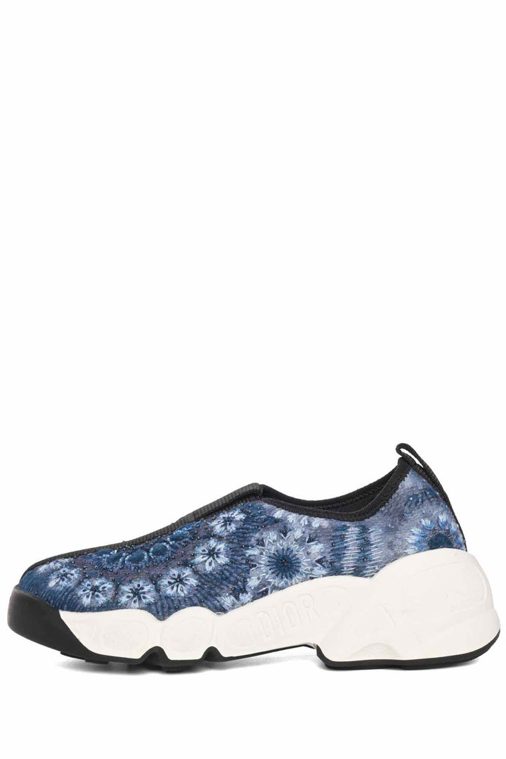 Dior Size 35 Fusion Beaded Slip On Sneaker