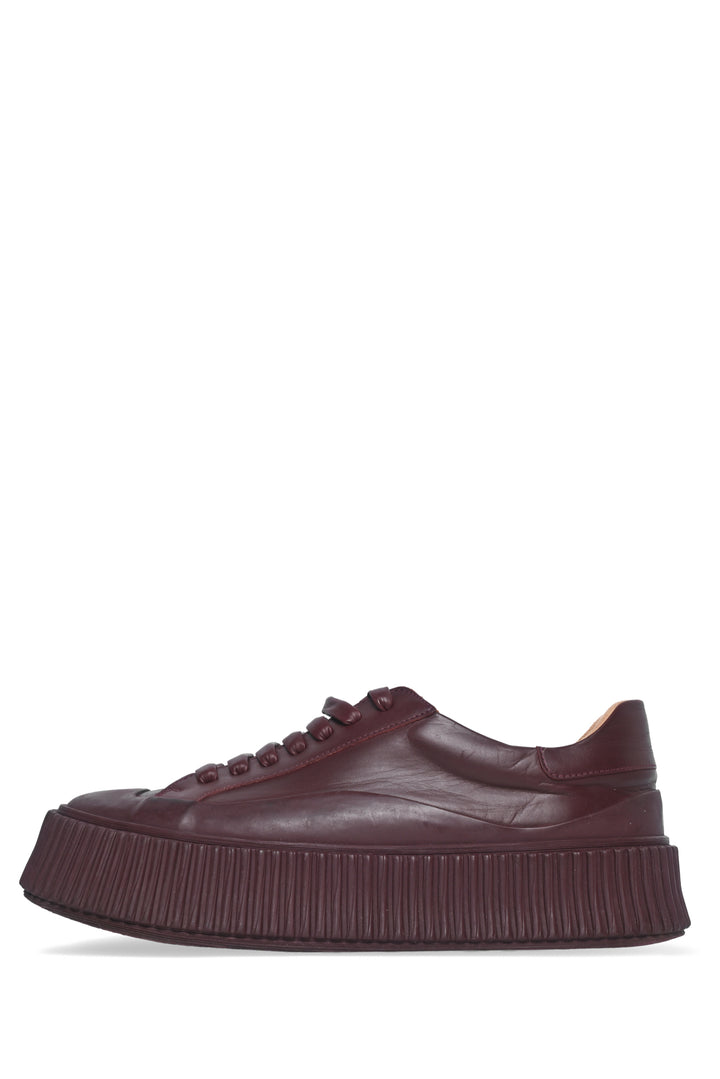 Jil Sander Size 37 Low Top Platform Sneaker