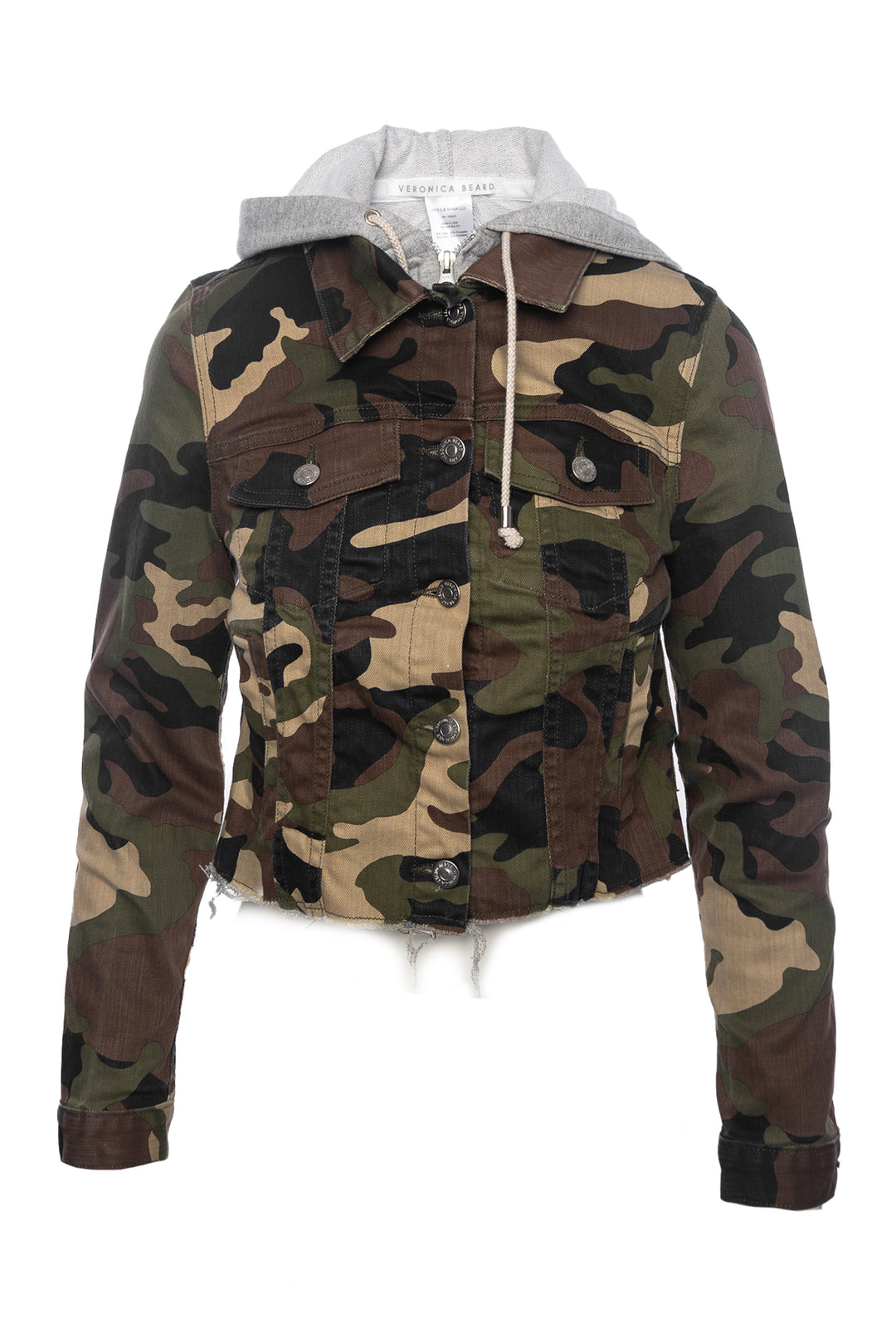 Veronica Beard Size XS Cropped Camo Jacket