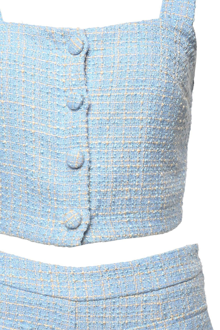 Jason Wu Size 4 Tweed Plaid Tank Top & Pant Set