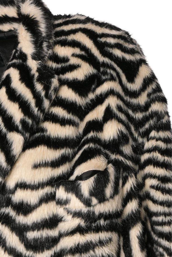 R13 Size M Zebra Teddy Bear Coat