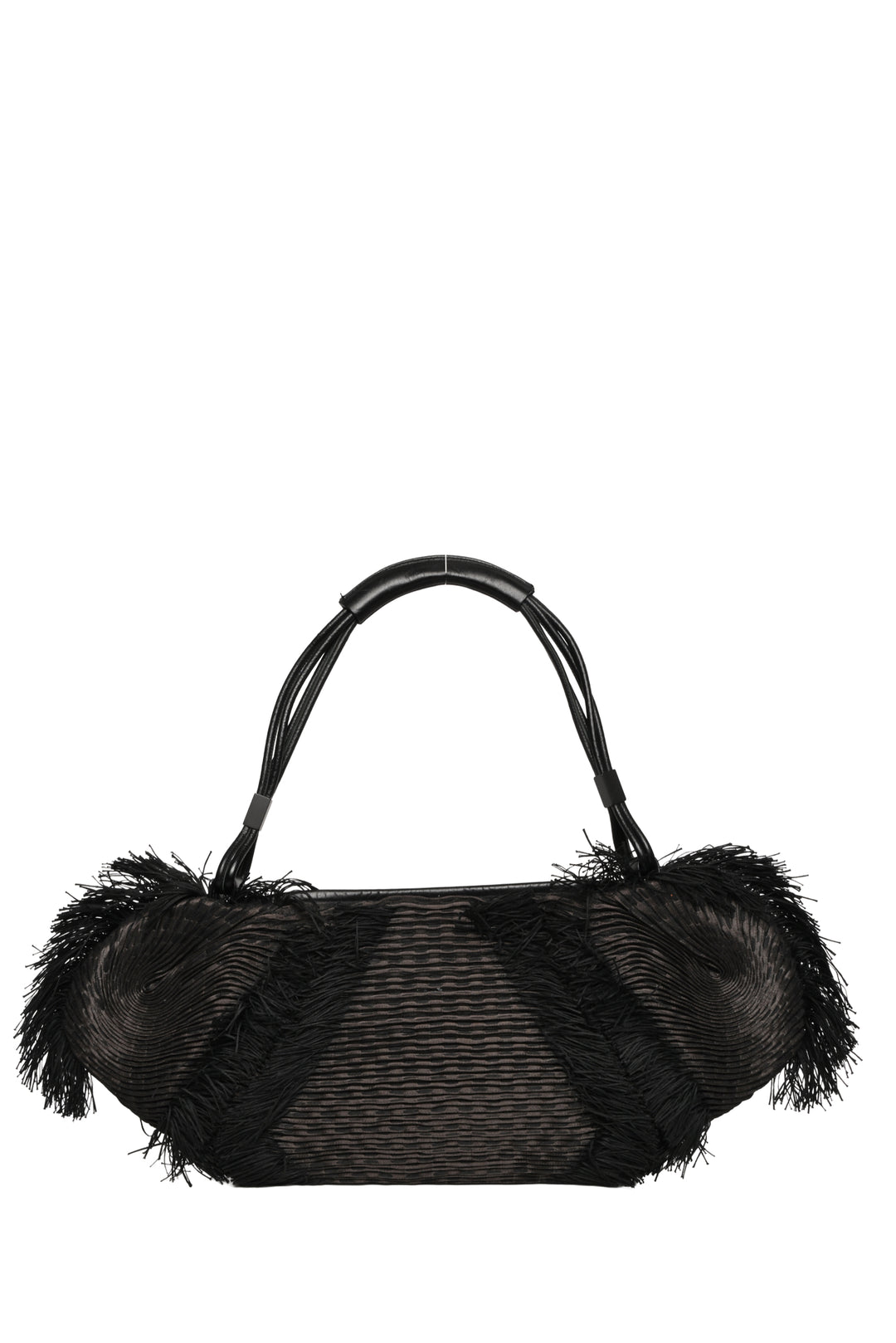 Issey Miyake Pleated Fringe Shoulder Bag
