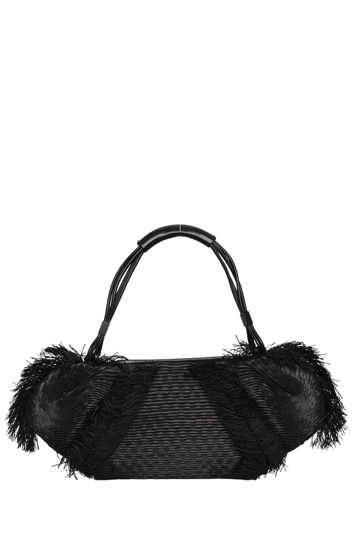 Issey Miyake Pleated Fringe Shoulder Bag