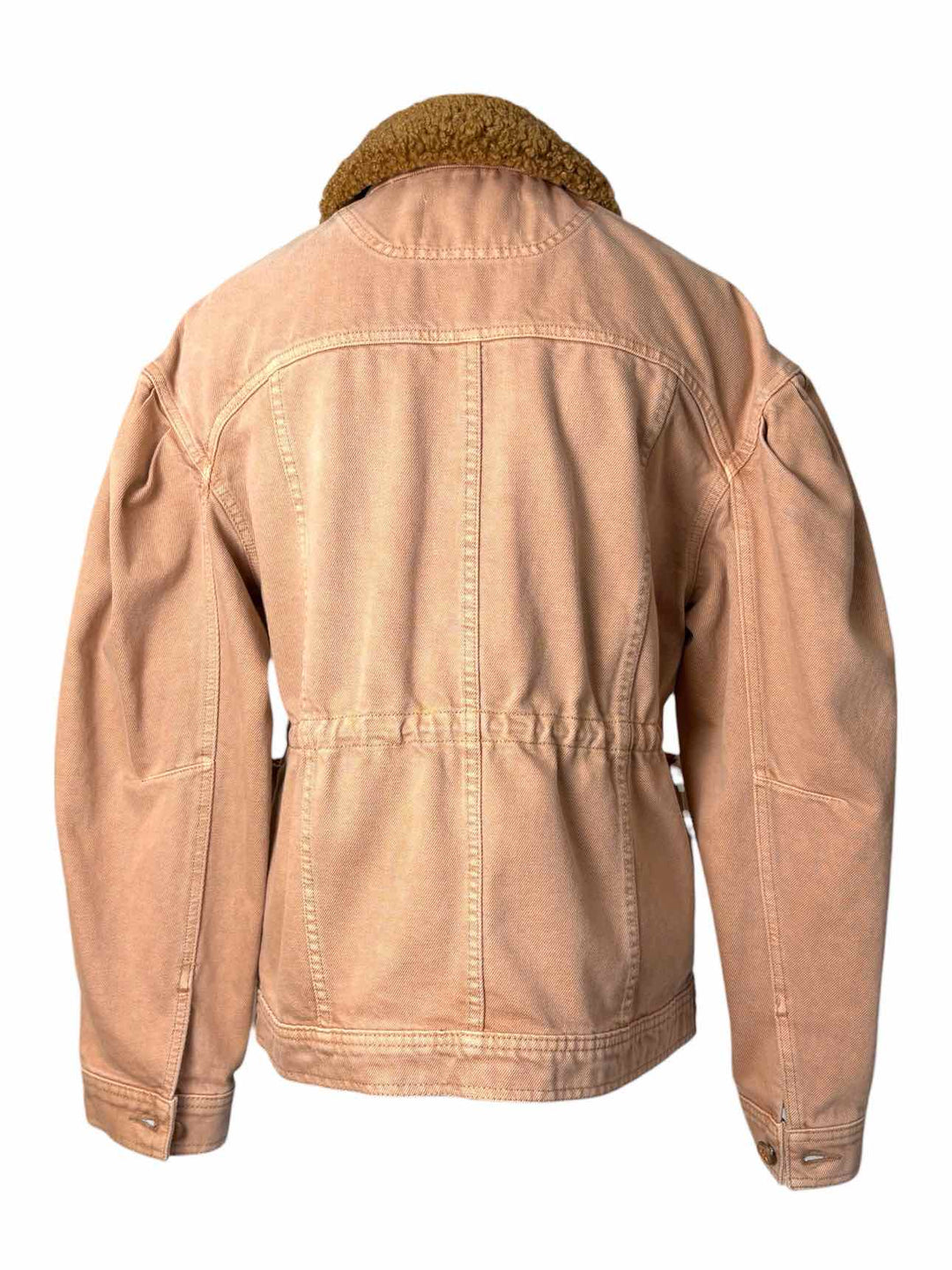 Ulla Johnson Denim w/Sherpa Collar Size S Jacket