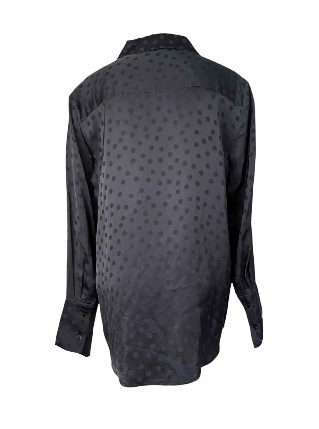 Anine Bing Size L Amanda Shirt Long Sleeve Dots Blouse