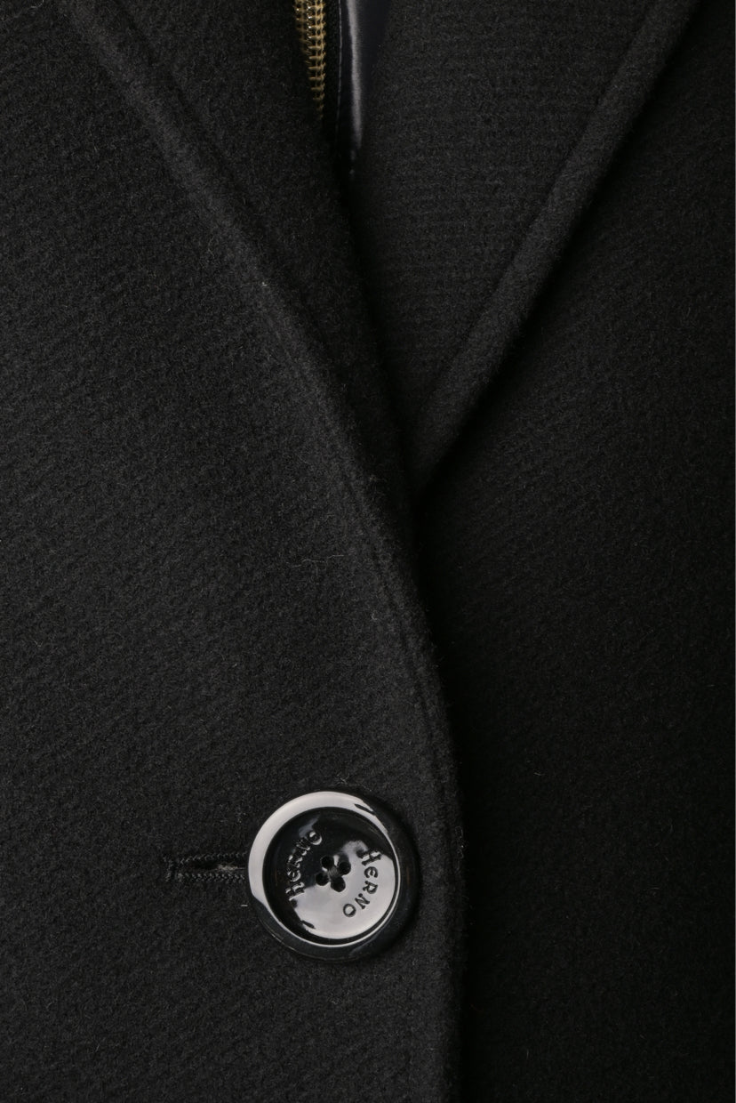 Herno Size 38 Padded Collar Coat