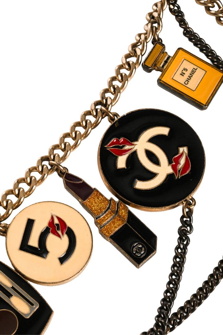 Chanel 2004 Make-up Charm Chain Belt